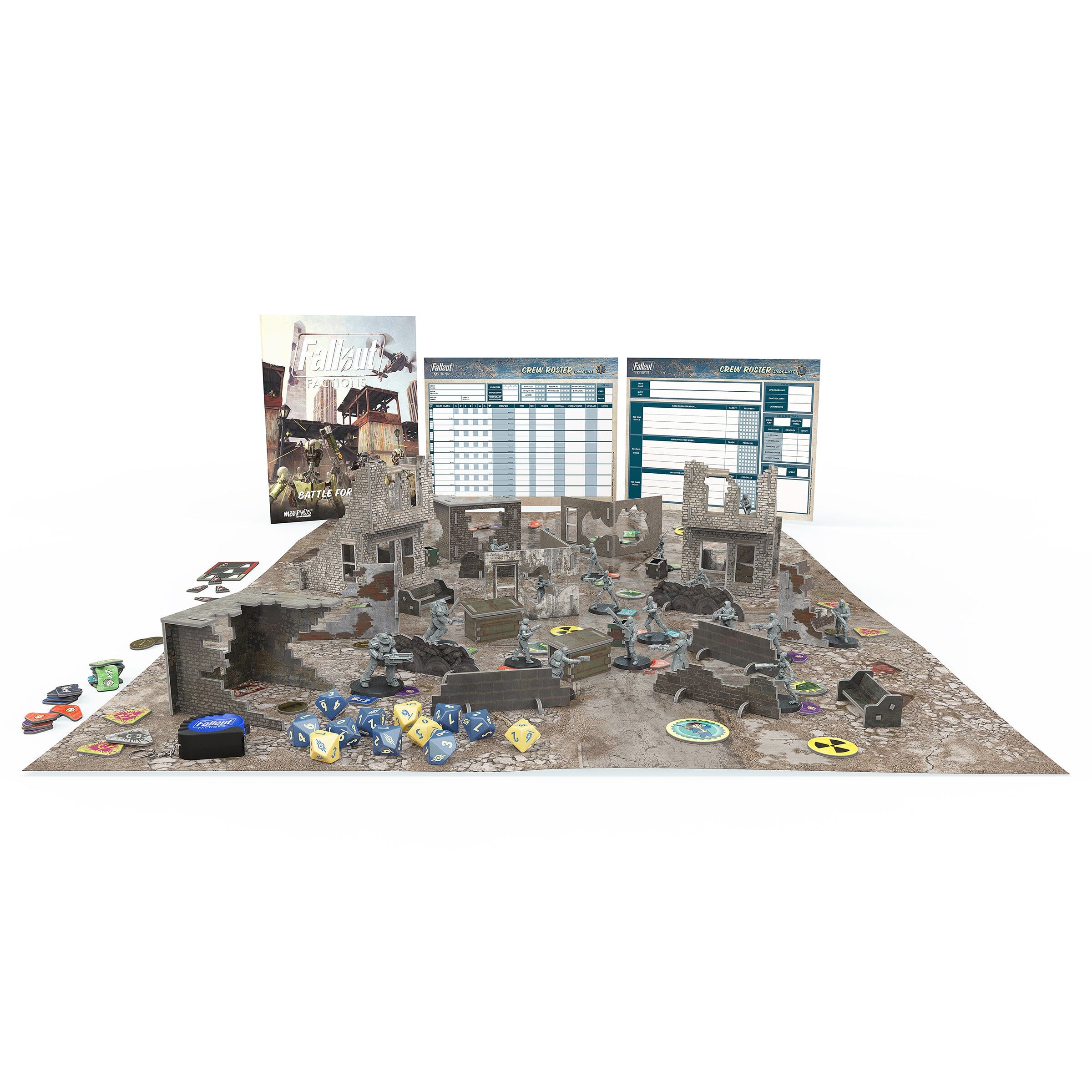 Fallout Factions Battle for Boston bundle 41 miniature 32mm