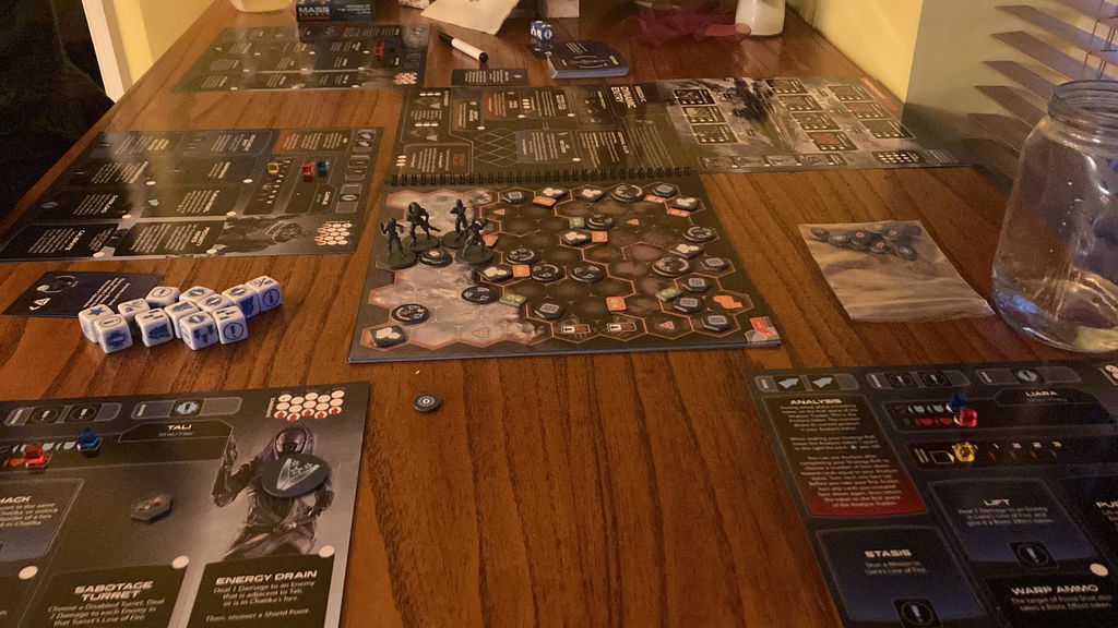 Modiphius Mass Effect Heroes Normandy Alpha miniature resina