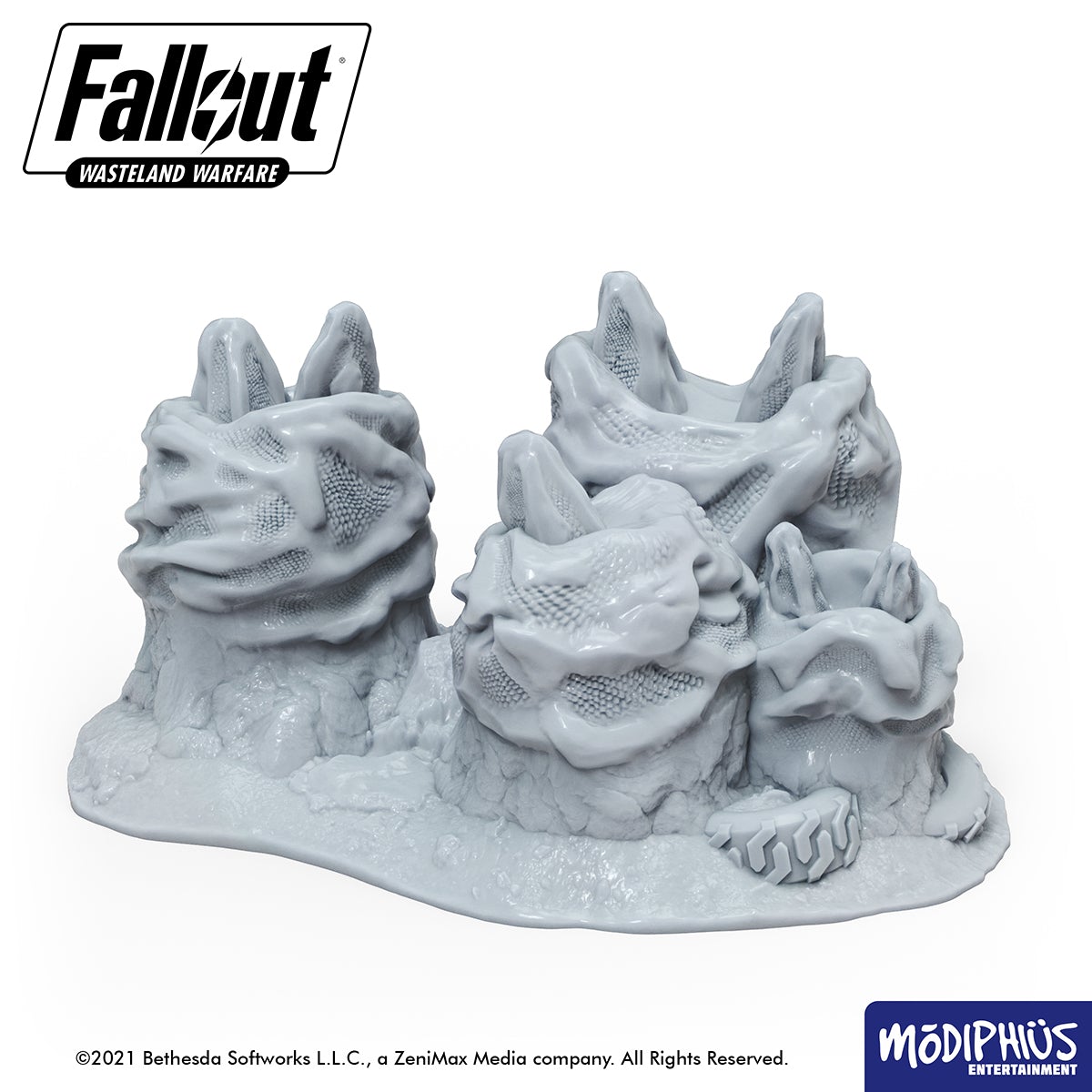Modiphius Fallout Wasteland Warfare Stingwing Nests file STL 3 nidi