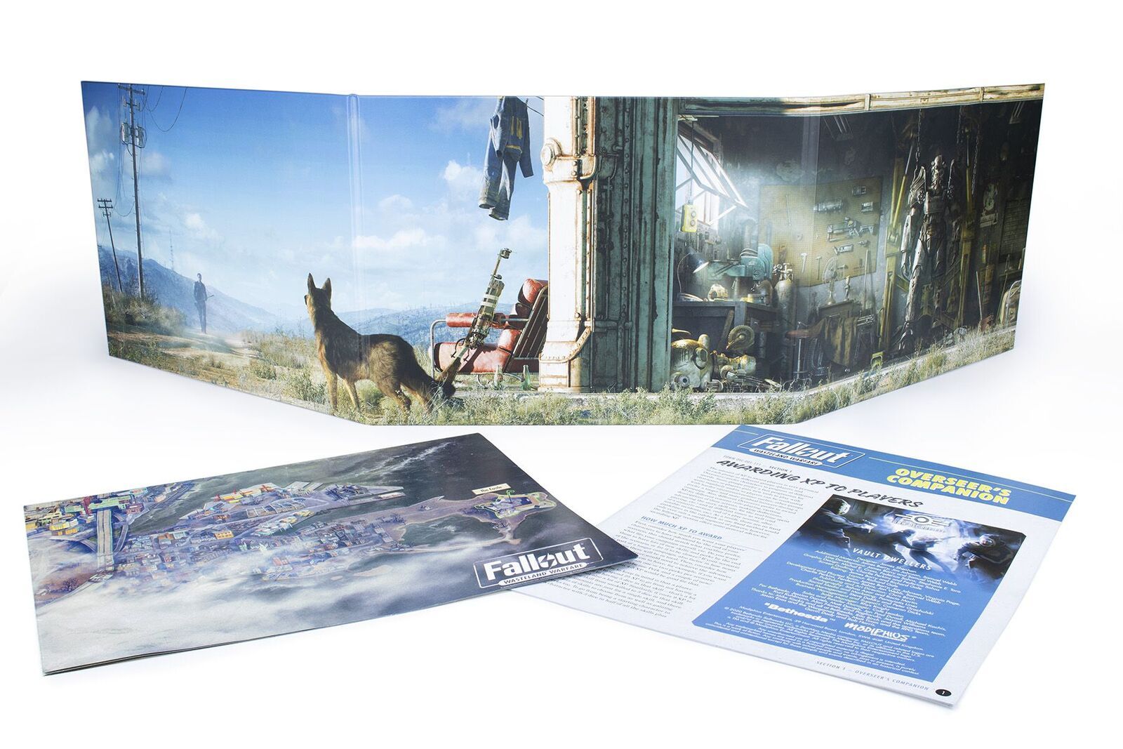 Fallout Wasteland Warfare RPG Schermo Master + Mappa Boston