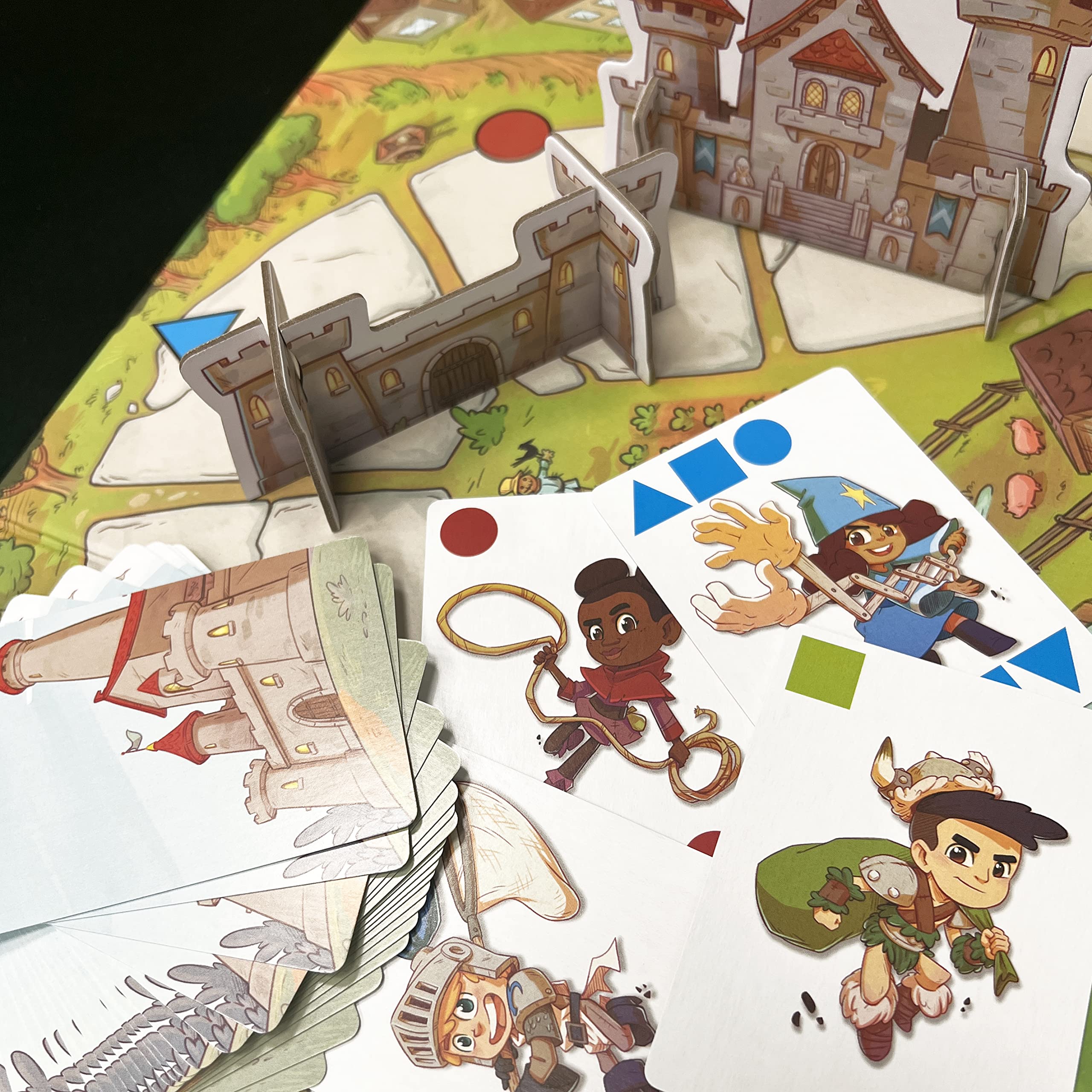 Asmodee Acchiappa Mostri gioco da tavolo cooperativo 1-4 giocatori
