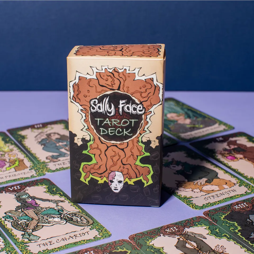 Maestro Sally Face Tarot Deck 78 Carte Tarocchi Collezione