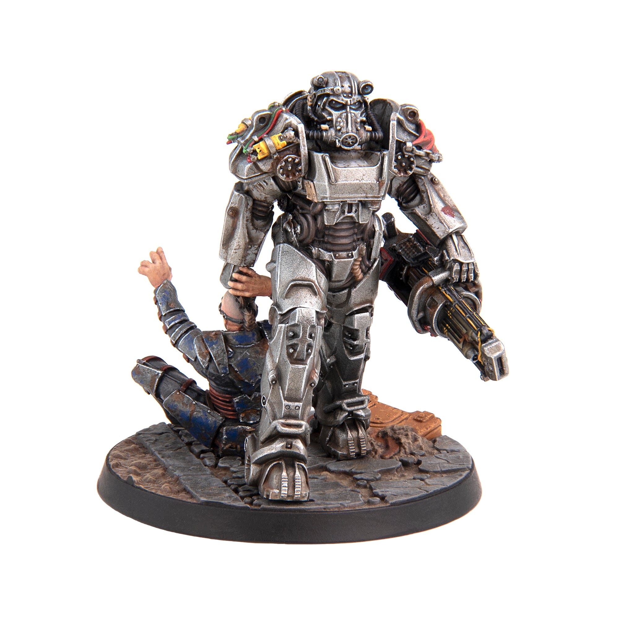 Fallout Miniatures Rogue Knight miniatura resina 32mm