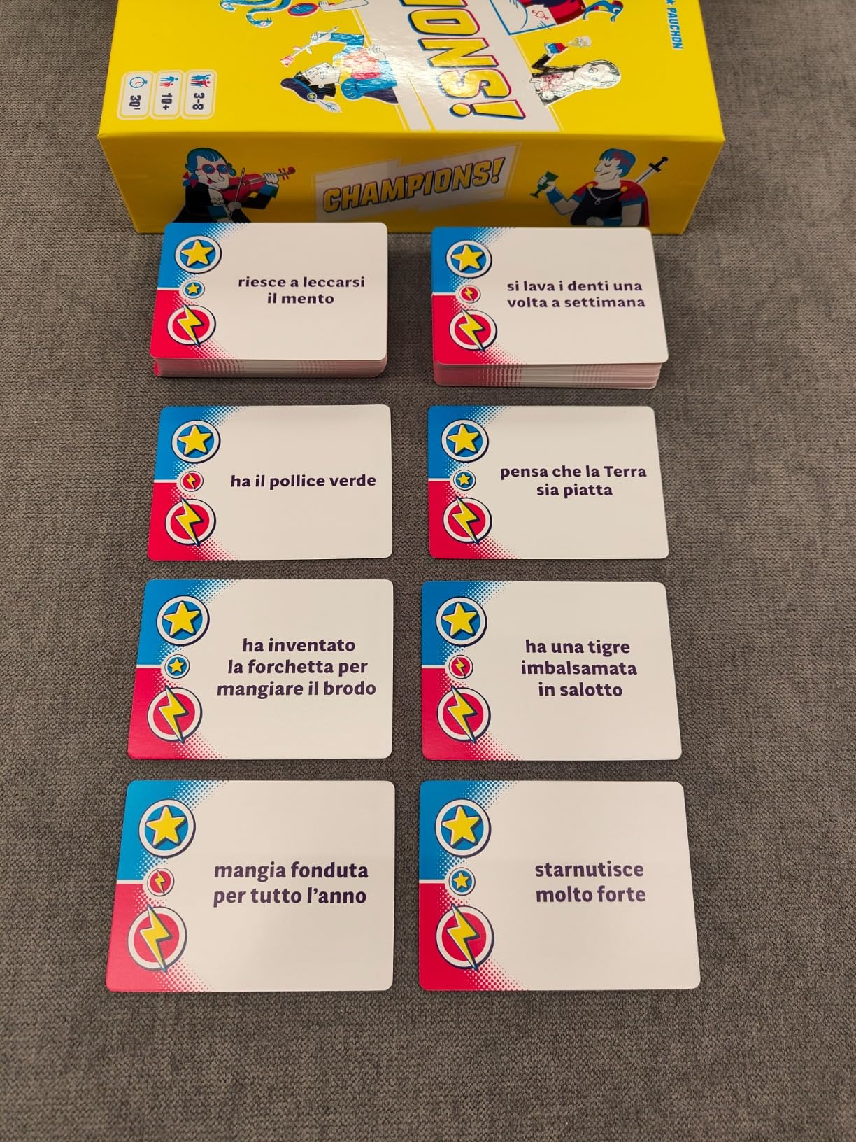 Asmodee Champions! party game edizione italiana 3-8 giocatori