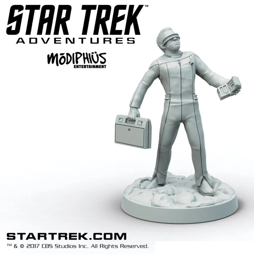Modiphius Star Trek Geordi La Forge STL miniatura 32mm