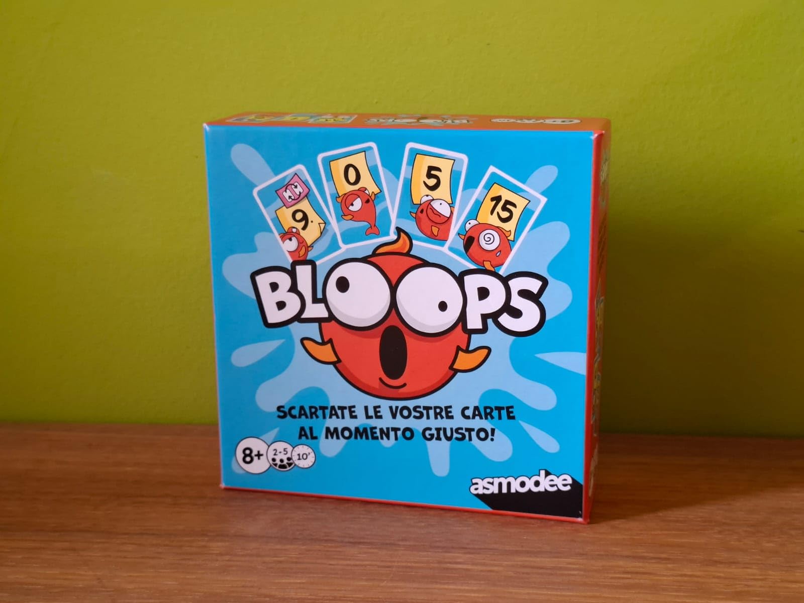 Asmodee Bloops Gioco di Carte Memoria 8+ anni Italiano