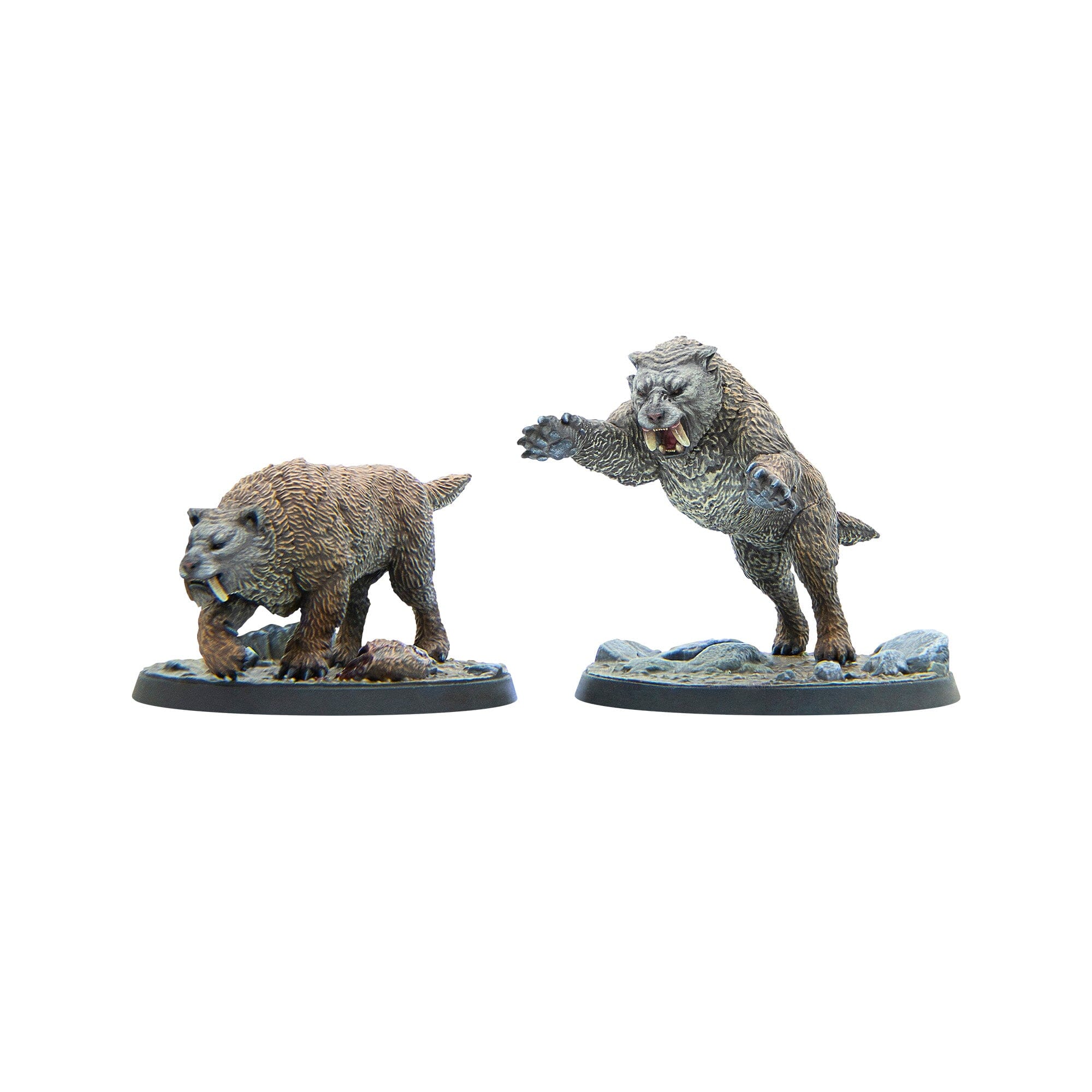 Modiphius Elder Scrolls Call to Arms Sabre Cats miniature 2 pezzi