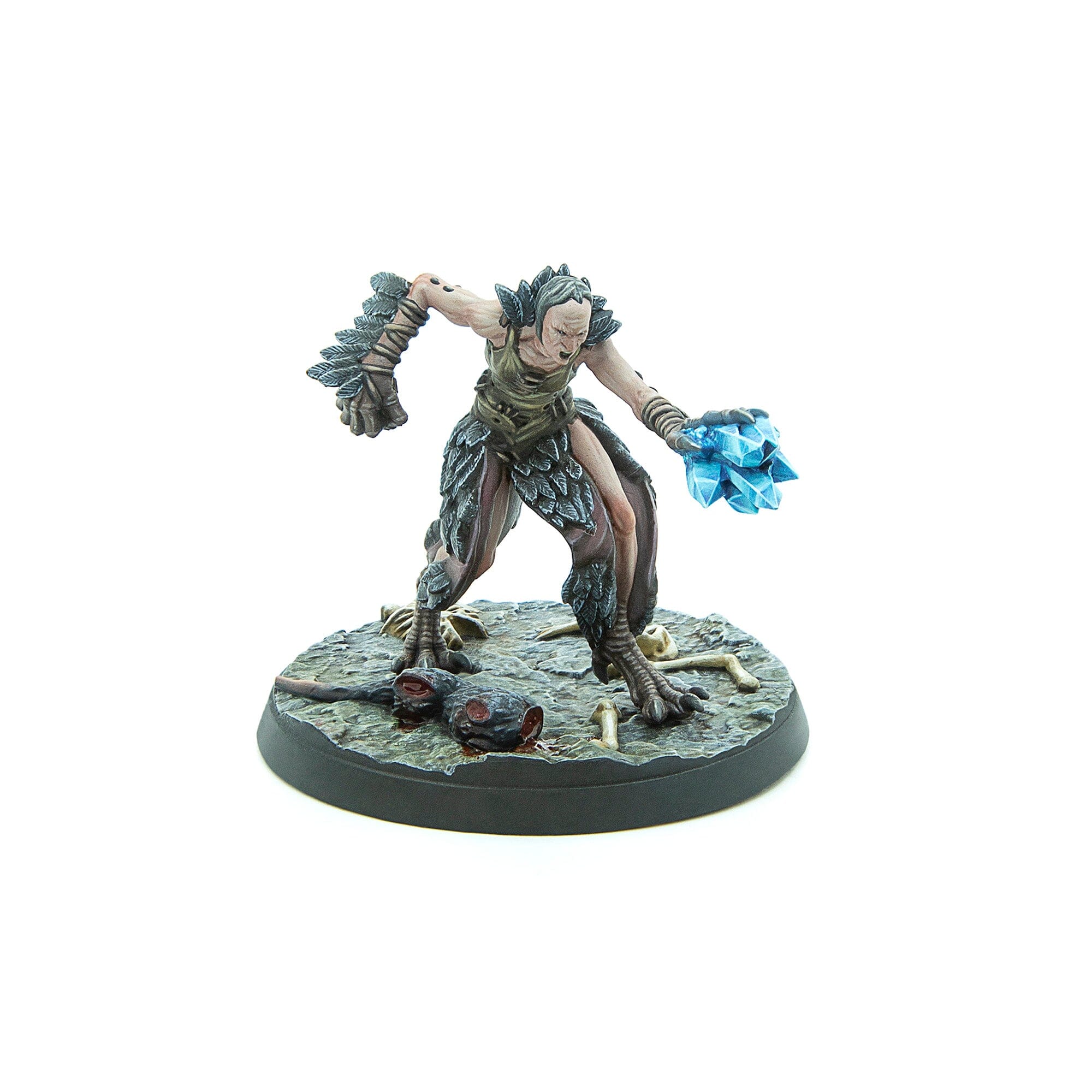 Modiphius Elder Scrolls Hagraven Coven miniature resina 3 pezzi