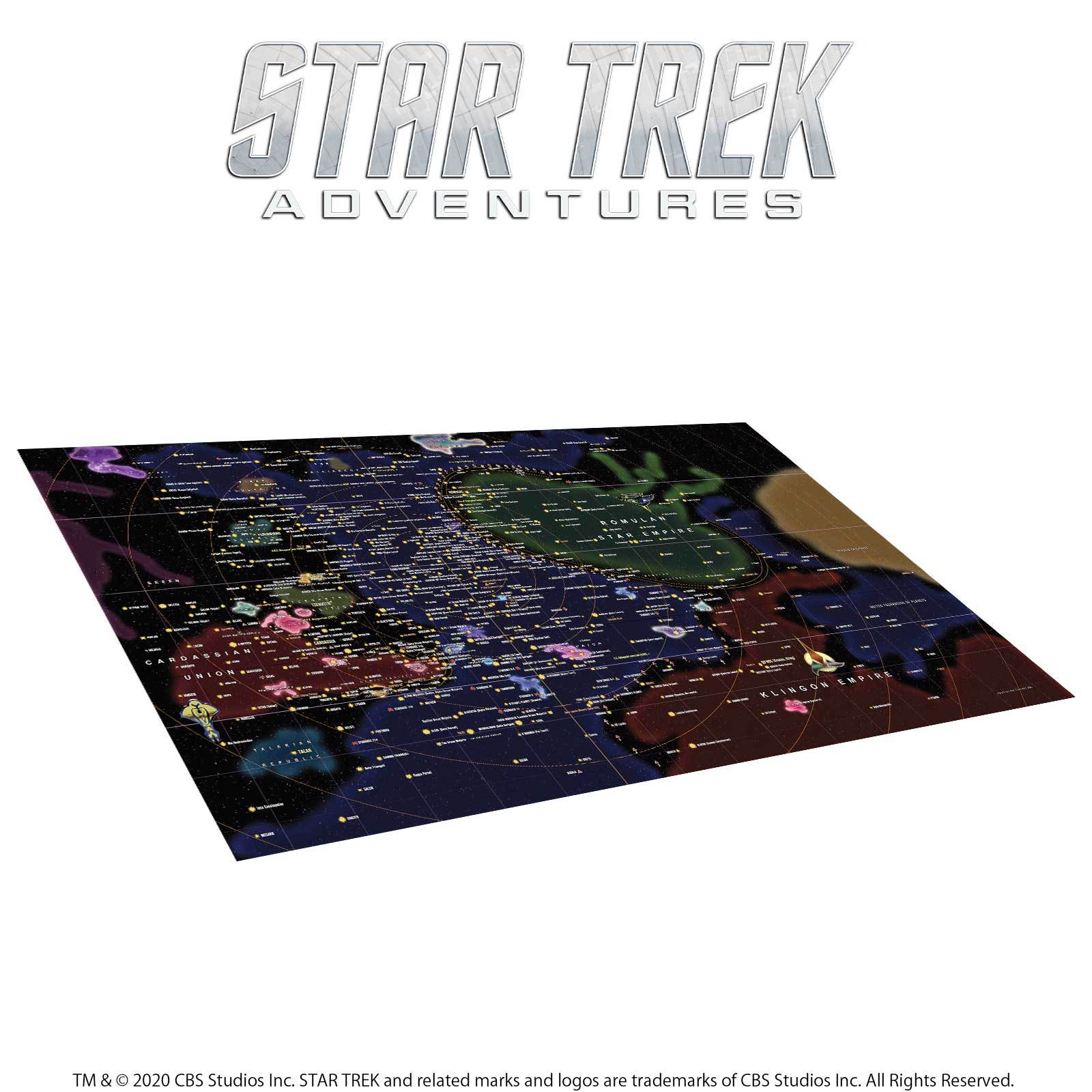 Modiphius Star Trek Adventures schermo del master GDR