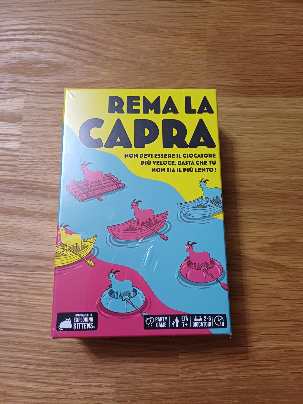 Asmodee Party Games Rema la Capra gioco carte 2-6 giocatori