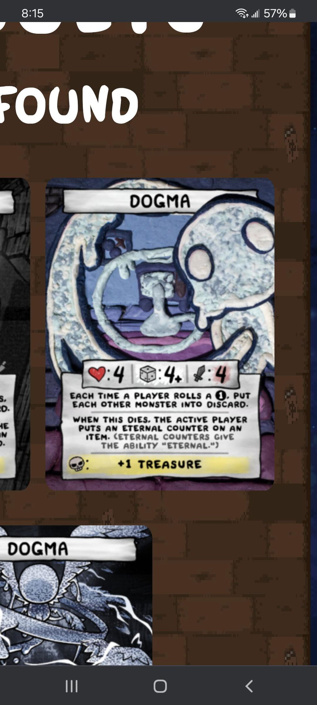 Maestro Four Souls Alt Art Booster 15 Carte Gioco