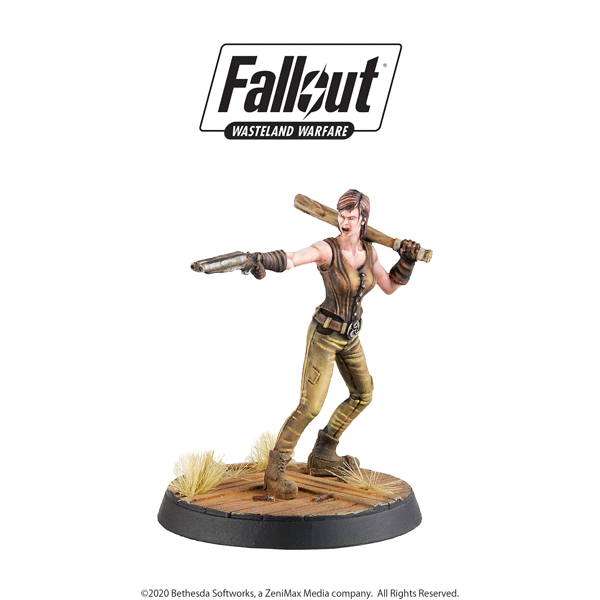 Modiphius Fallout Wasteland Warfare Boston Companions miniature