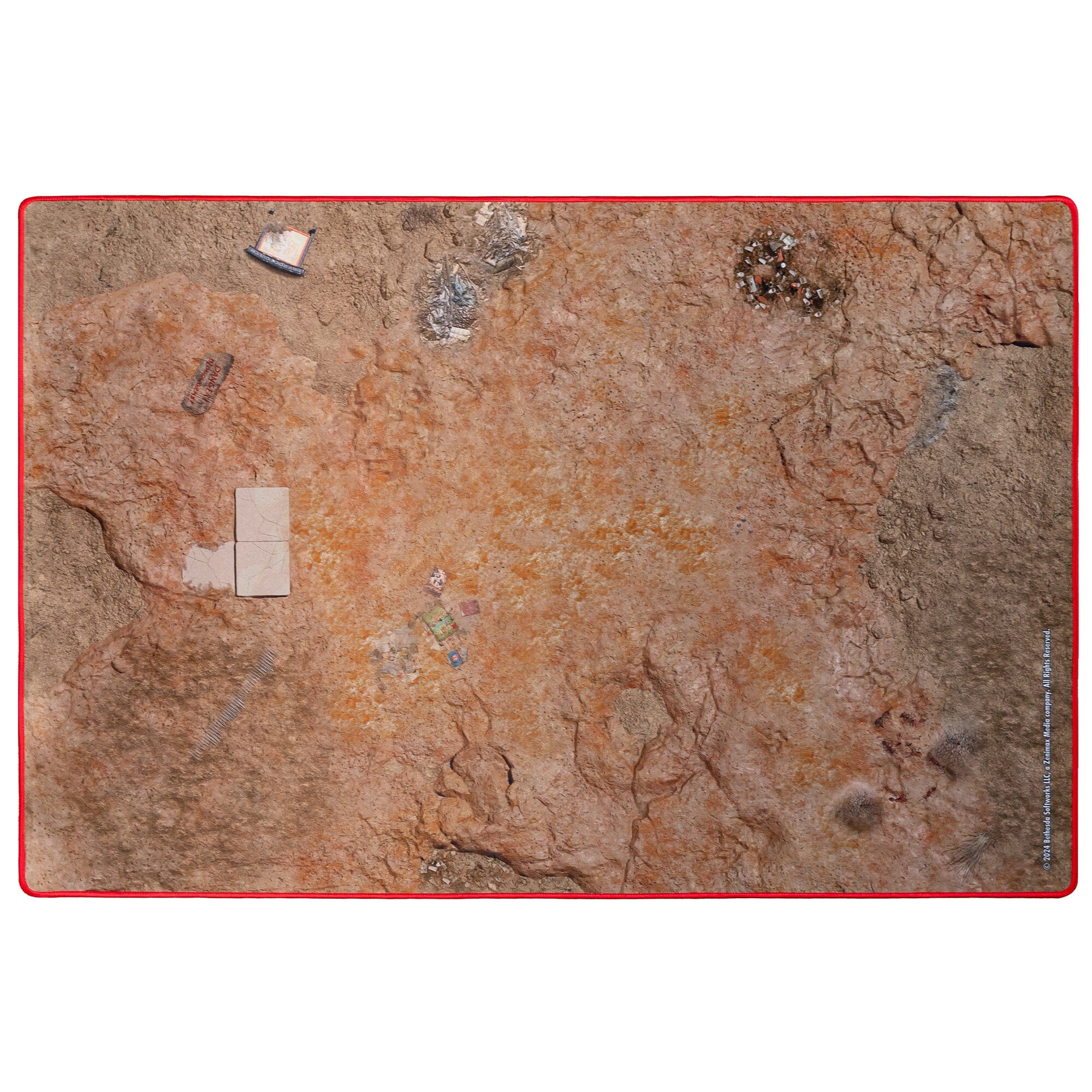 Modiphius Fallout Factions Nuka-World Battle Map neoprene