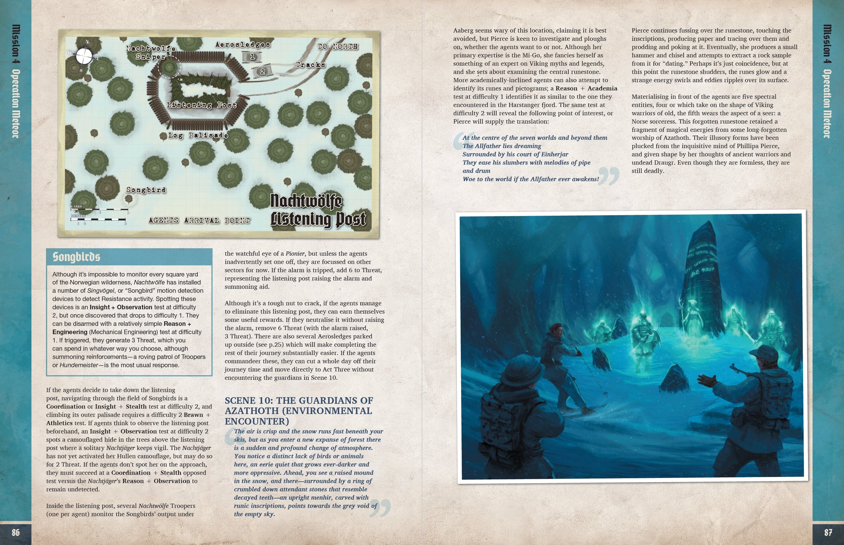 Achtung Cthulhu 2d20 Norway Projekt supplemento GdR