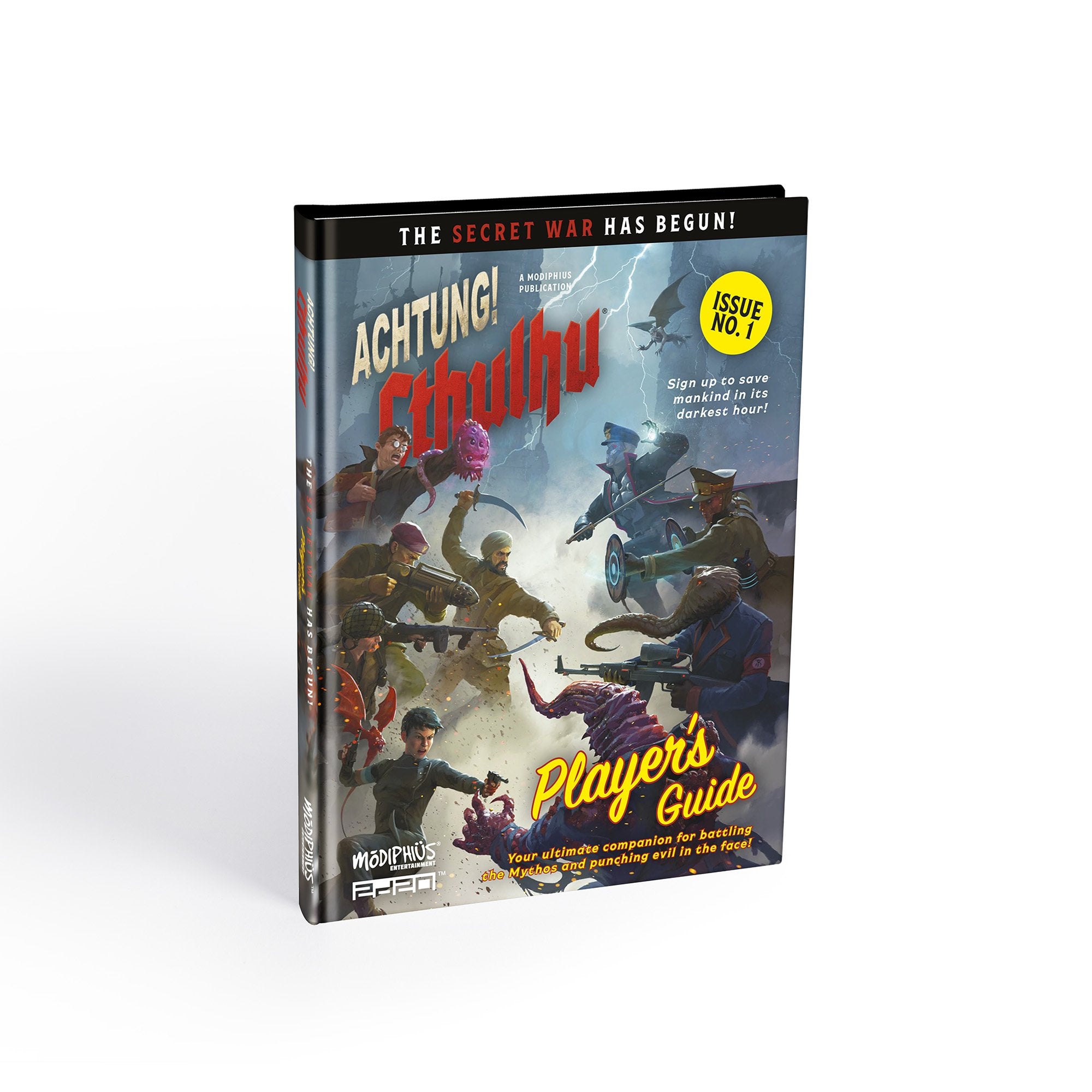 Modiphius Achtung! Cthulhu Player's Guide manuale GDR 2d20