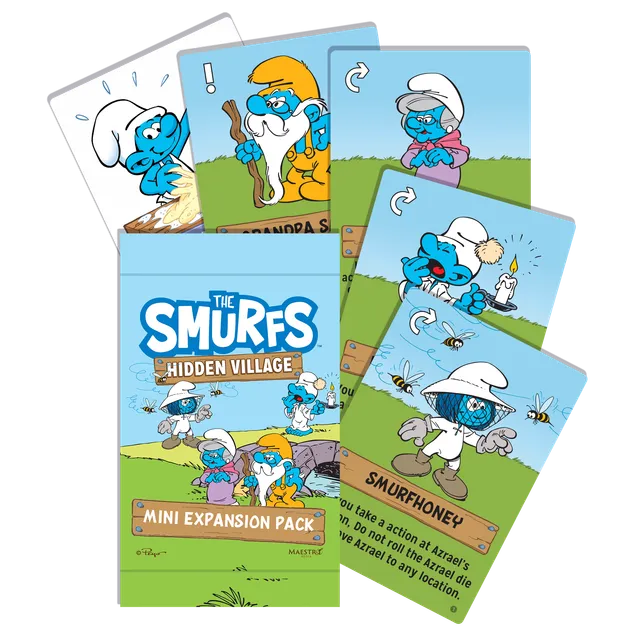Maestro Media The Smurfs Hidden Village Mini Espansione Carte