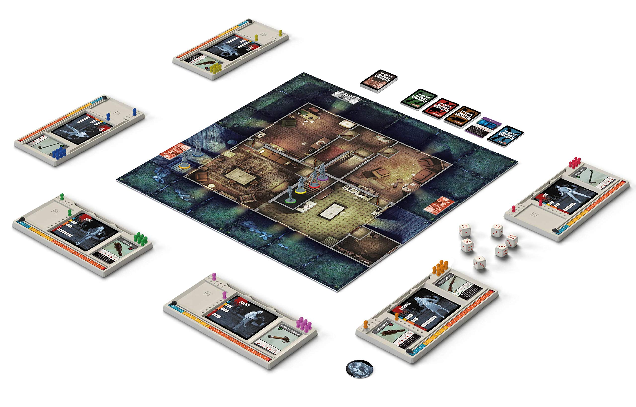 Asmodee Zombicide Notte dei Morti Viventi gioco cooperativo 1-6 giocatori