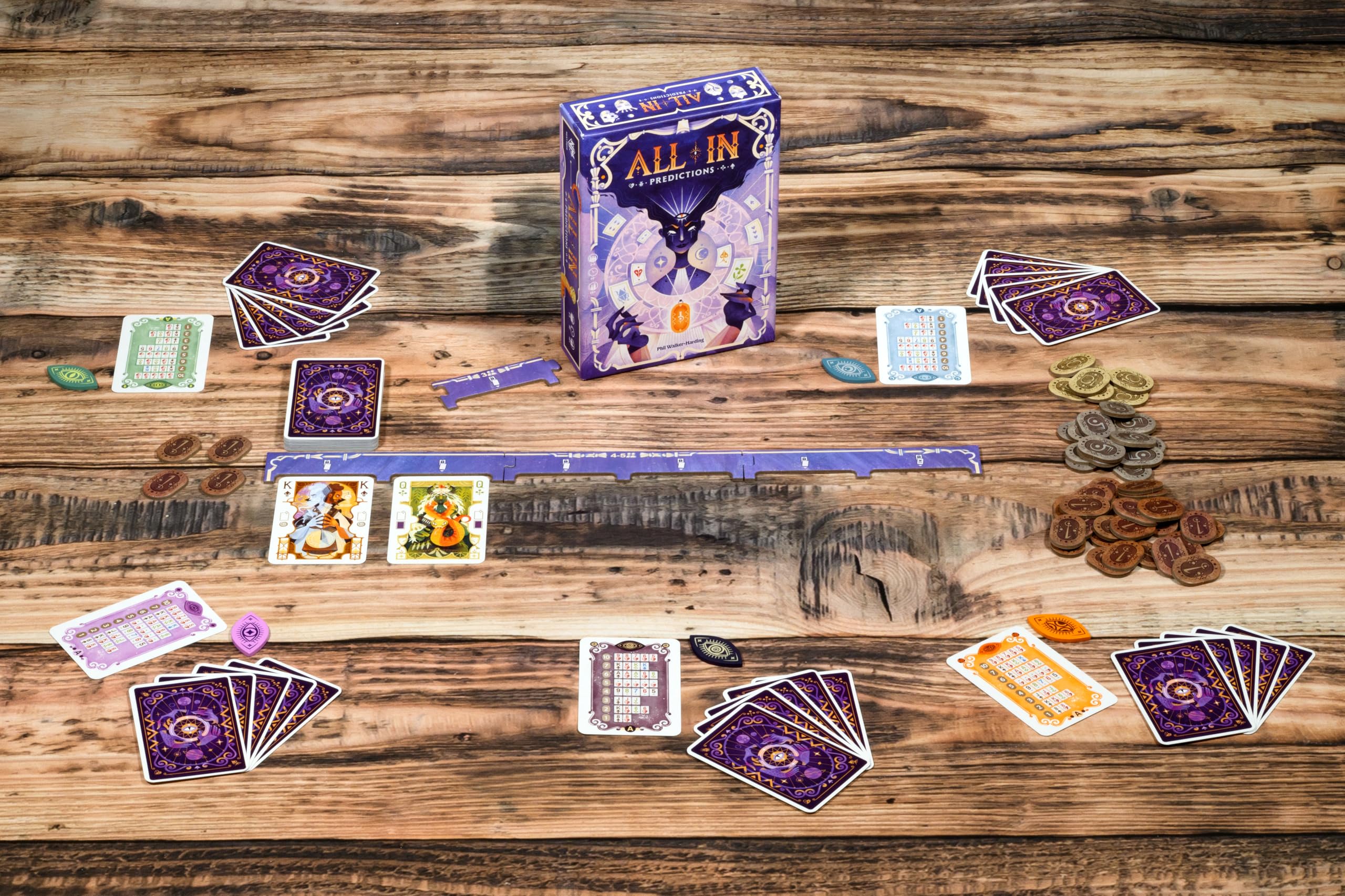 Asmodee All In Predictions Gioco di Carte 2-5 Giocatori