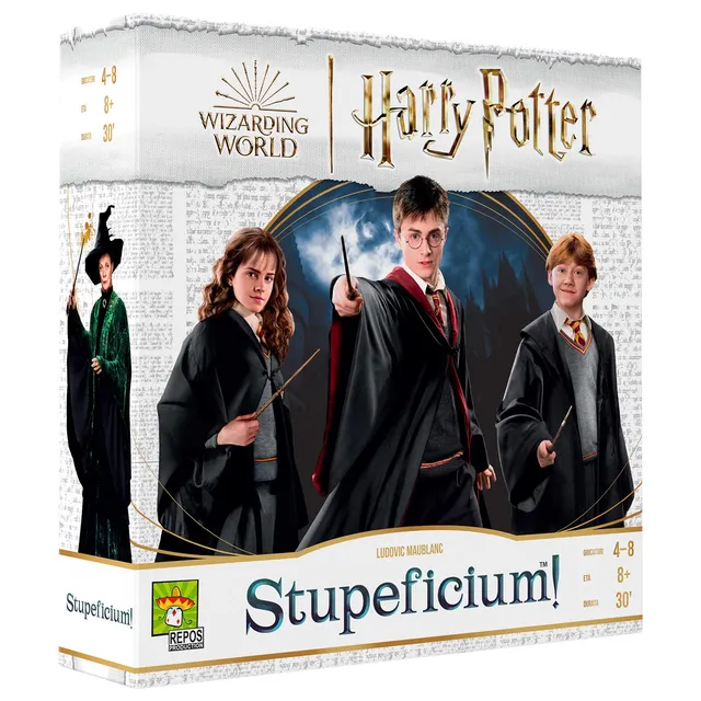 Asmodee Stupeficium! Gioco da Tavolo Harry Potter Italiano 4-8 Gioc