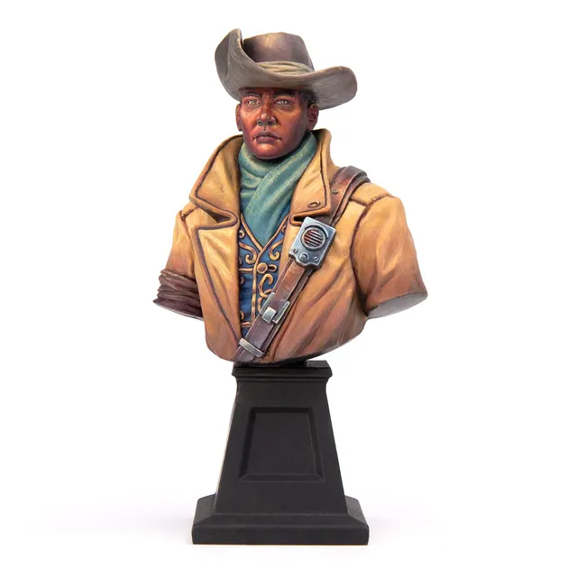 Fallout Factions Preston Garvey busto resina 90mm da dipingere