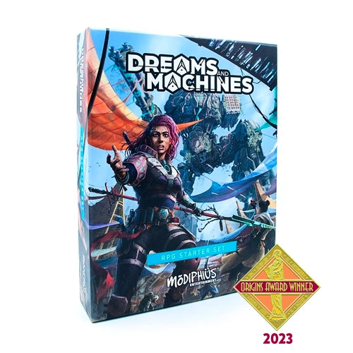 Modiphius Dreams and Machines starter set gioco di ruolo