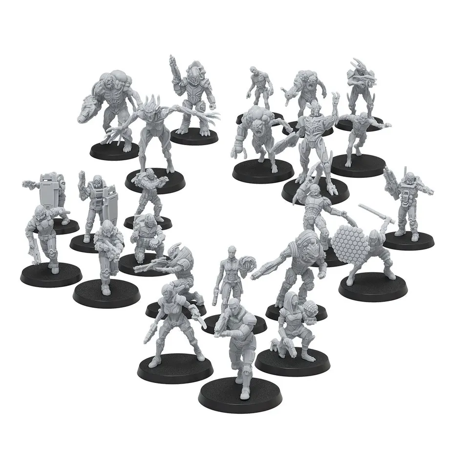 Modiphius Mass Effect Miniatures Collector Bundle resina 32mm