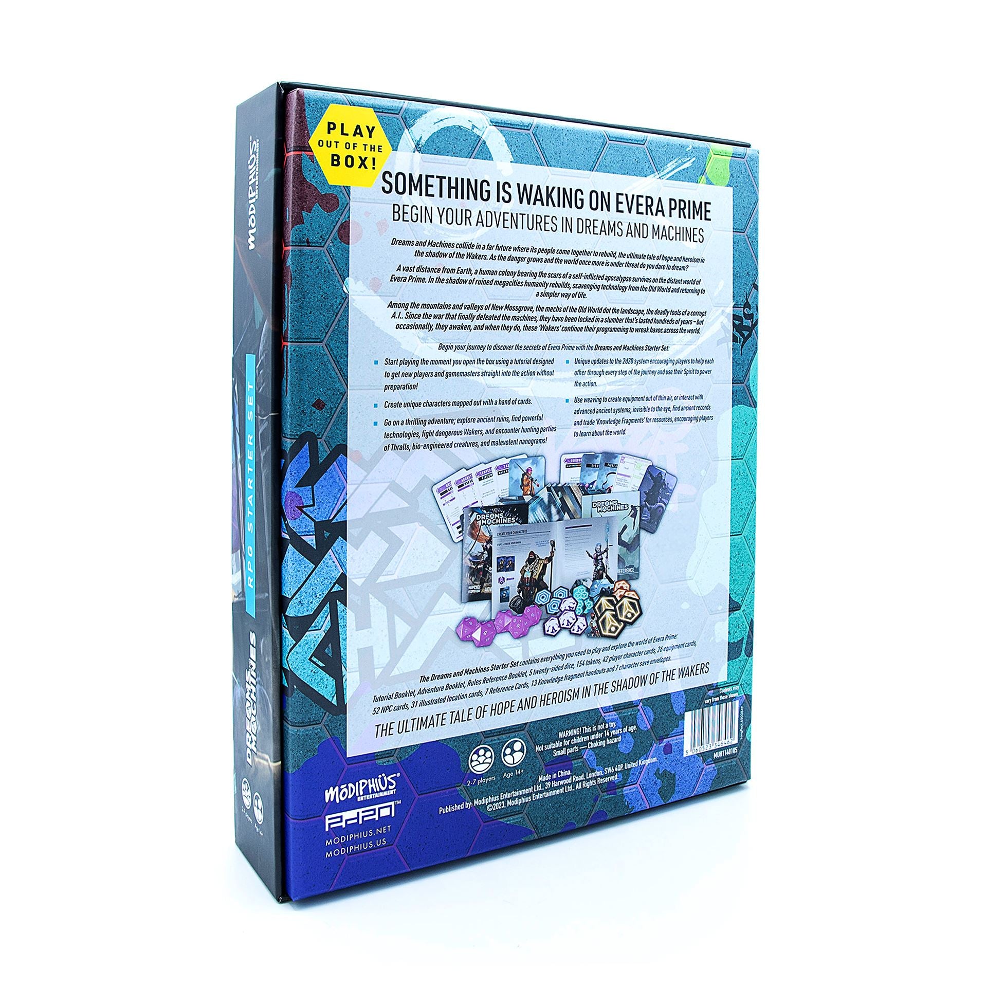 Modiphius Dreams and Machines starter set gioco di ruolo