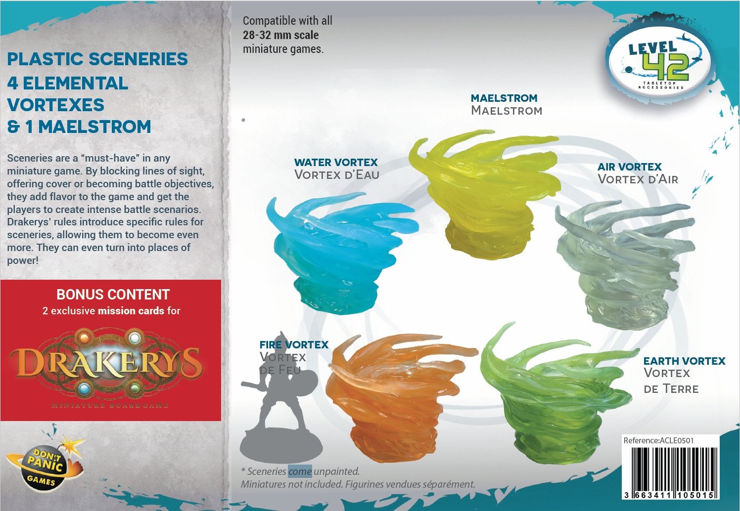 Modiphius Drakerys Accessory Box 4 Vortici Elementali Scenari