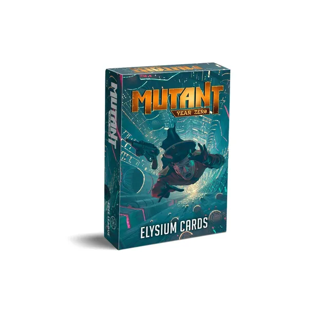 Mutant Elysium Custom Card Deck mazzo 60 carte GDR