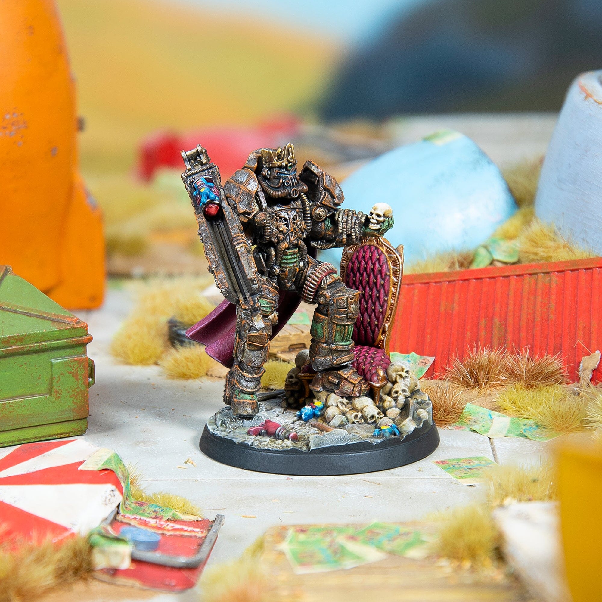 Fallout Miniatures King of the Park miniatura resina