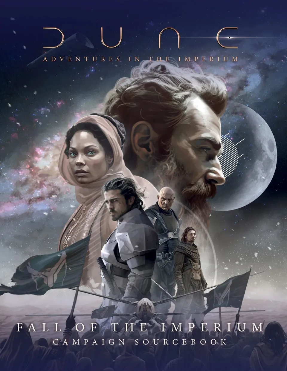 Modiphius Dune Fall of the Imperium manuale PDF campagna