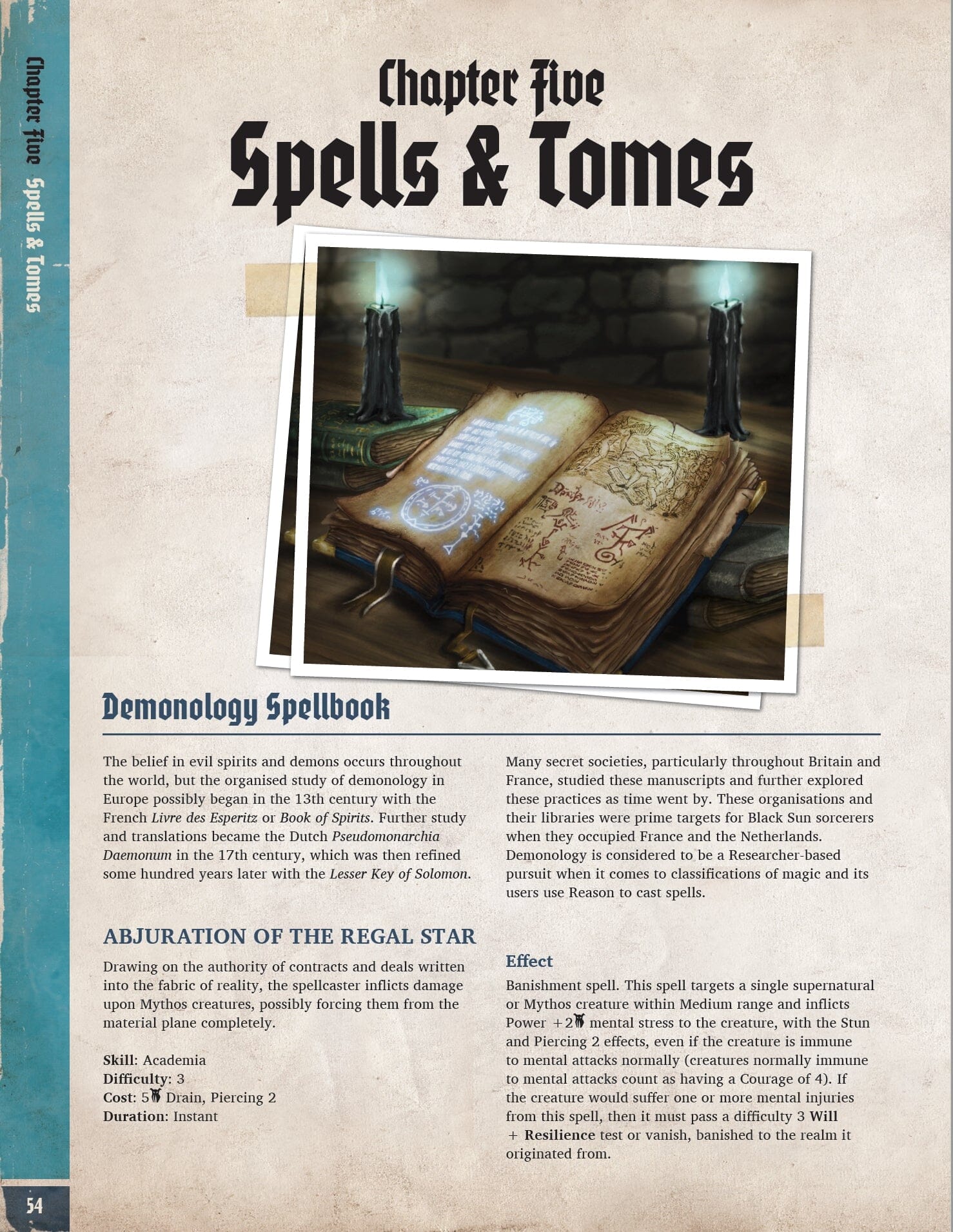 Modiphius Achtung! Cthulhu Vive La Resistance libro 82 pagine