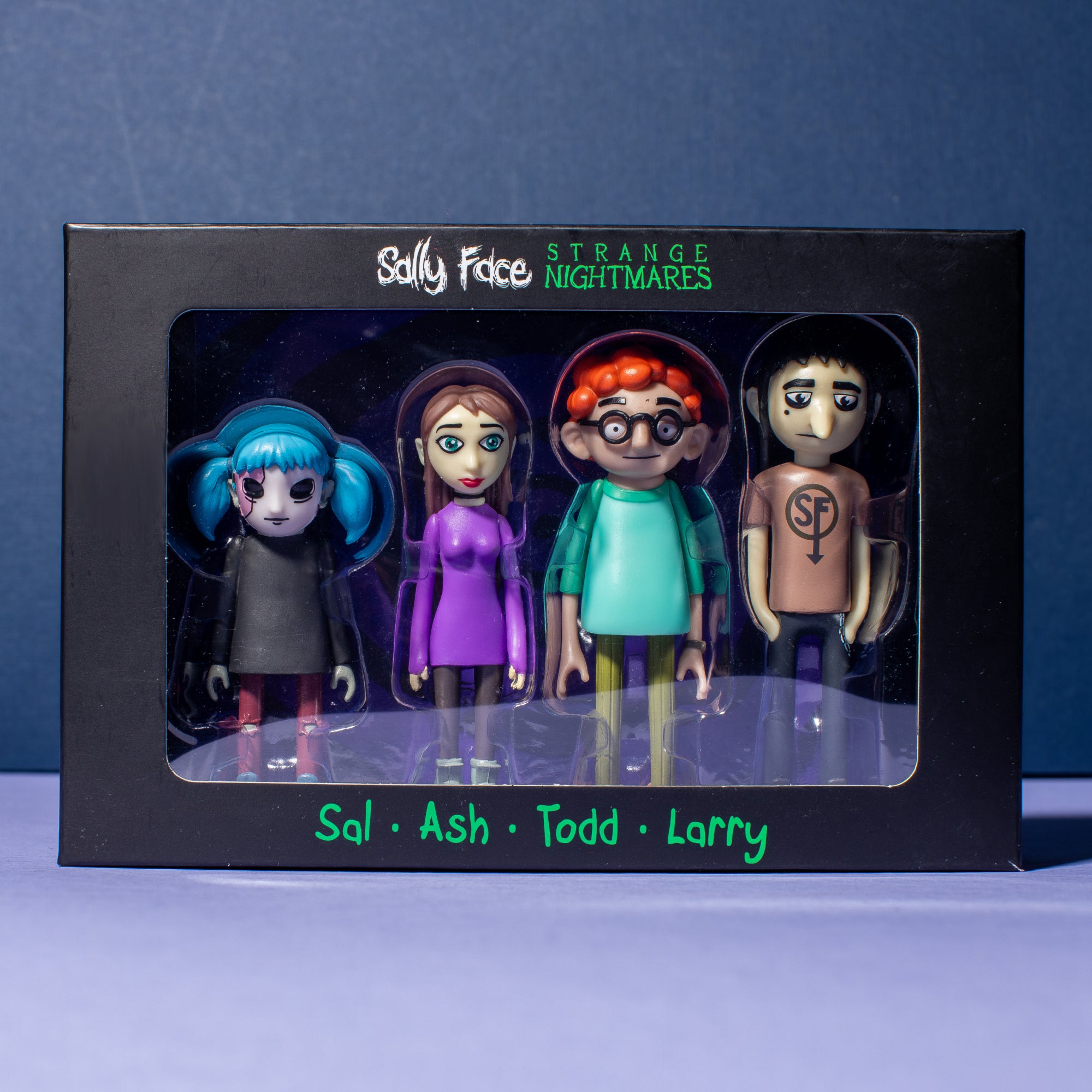 Sally Face Figure Collection 1 set 4 mini figure da collezione