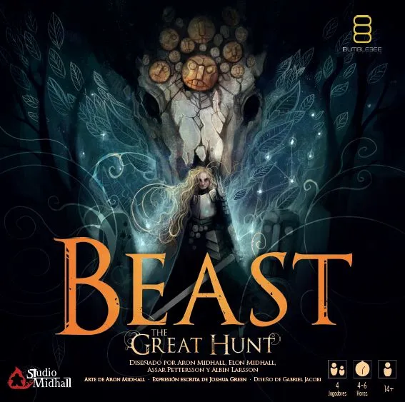 Bumble3ee Beast The Great Hunt gioco da tavolo espansione narrativa