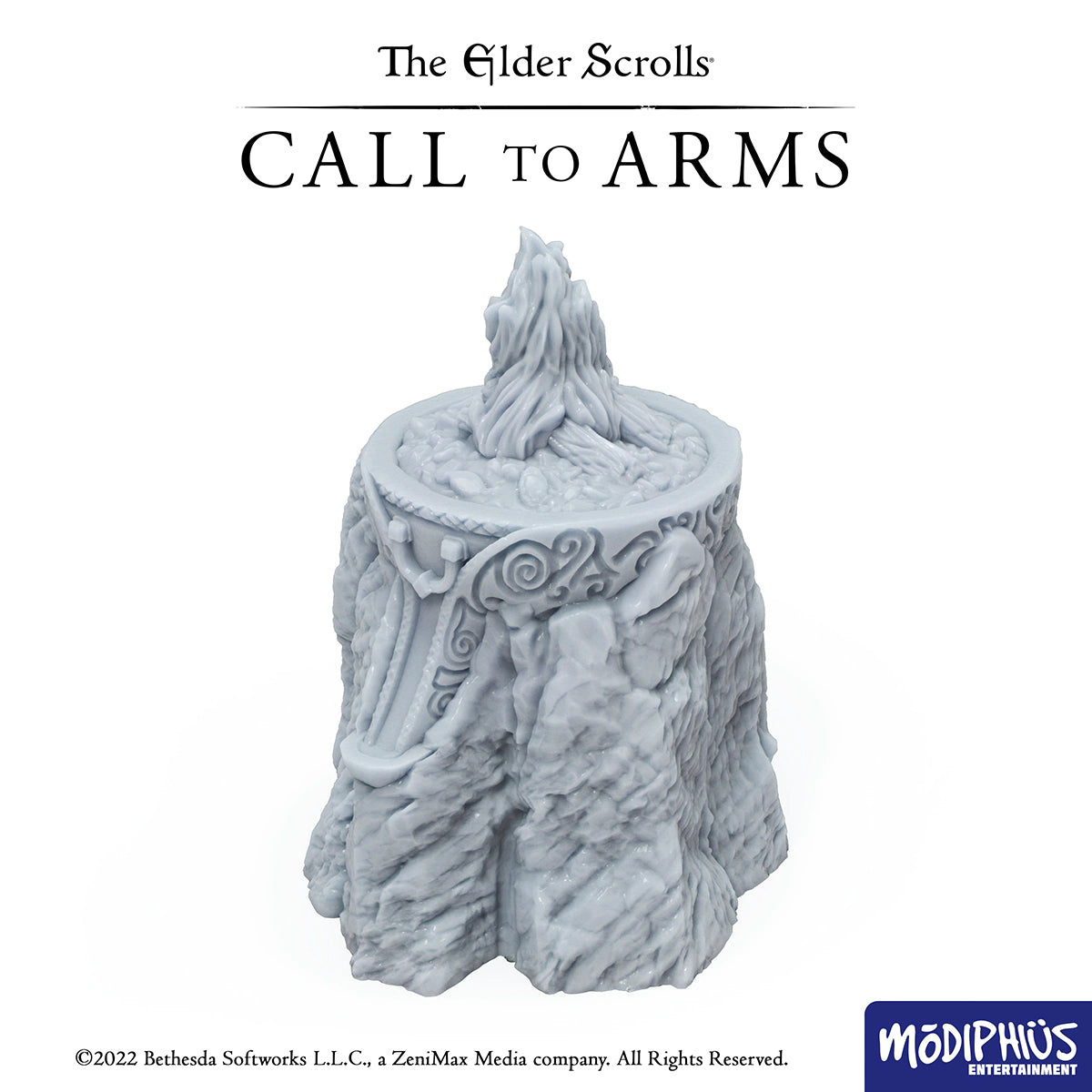 Modiphius Elder Scrolls Call to Arms Tomb Scatter file STL