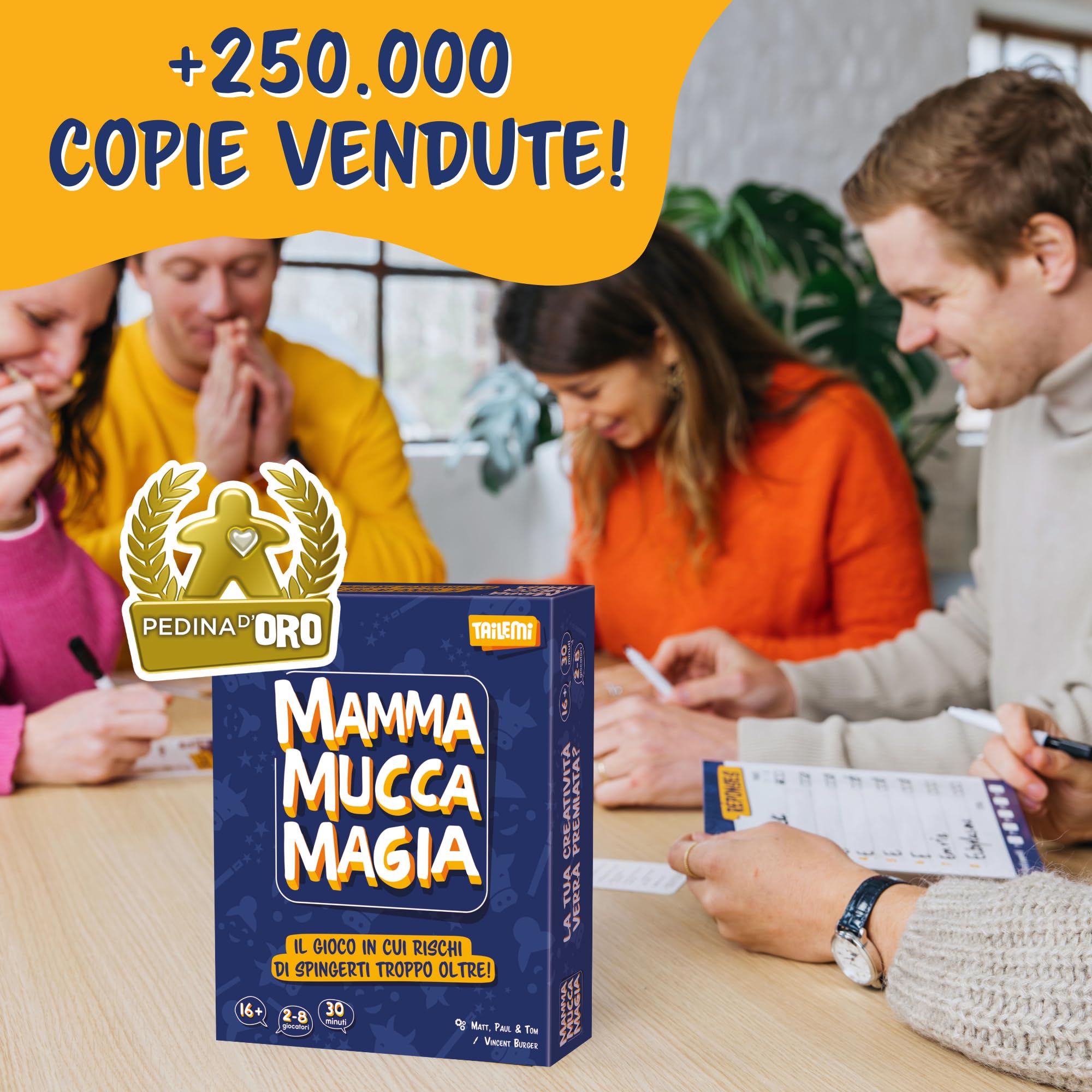 Mamma Mucca Magia gioco di carte creativo party 2-8 giocatori