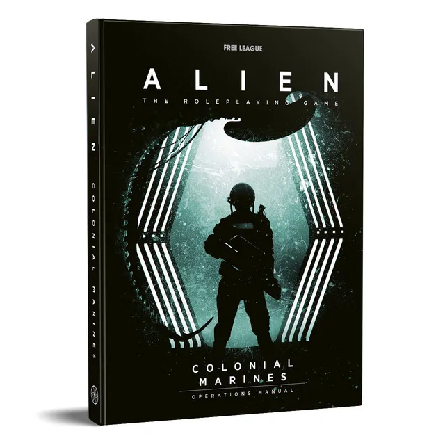 Free League Alien RPG Colonial Marines Manuale campagna 352 pp