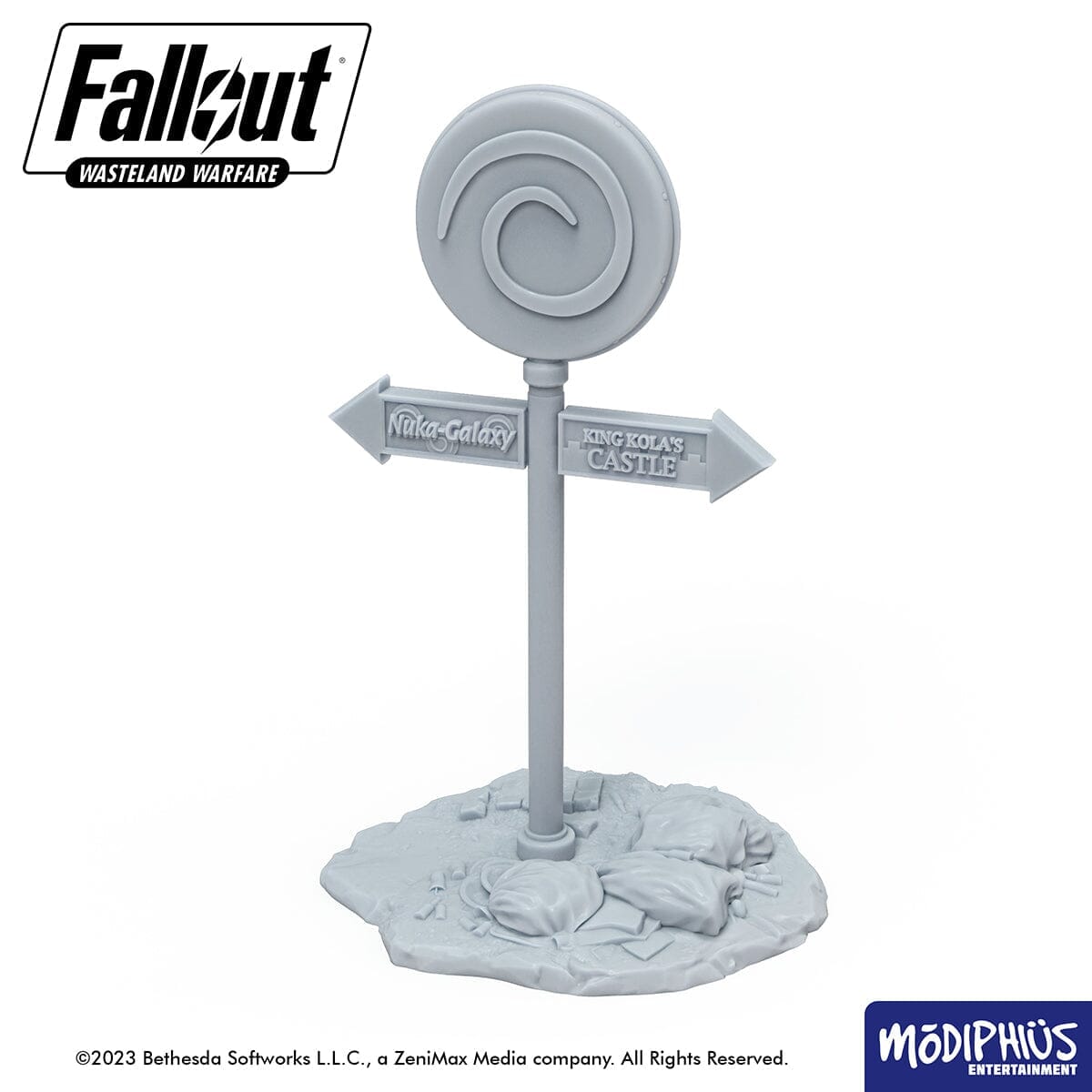 Fallout Wasteland Warfare Kiddie Kingdom STL terreno