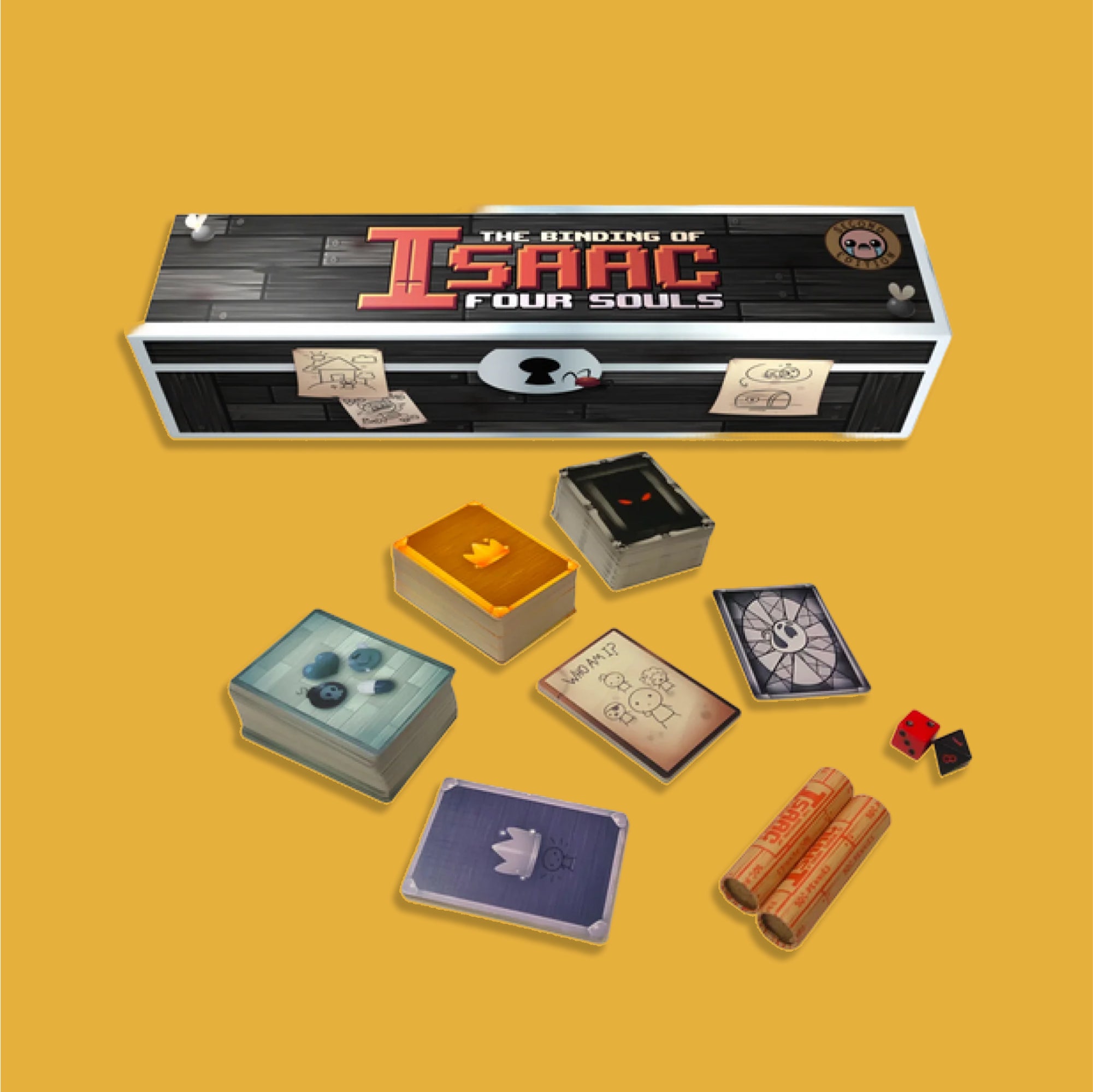 Maestro Media Binding of Isaac Four Souls 2nd Edition gioco carte ITA