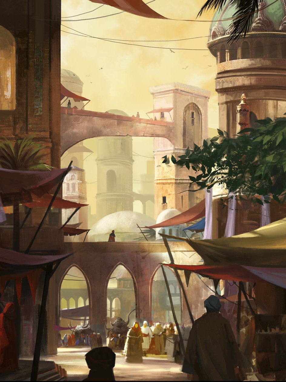 Black Void Dark Dealings in the Shaded Souq supplemento avventura