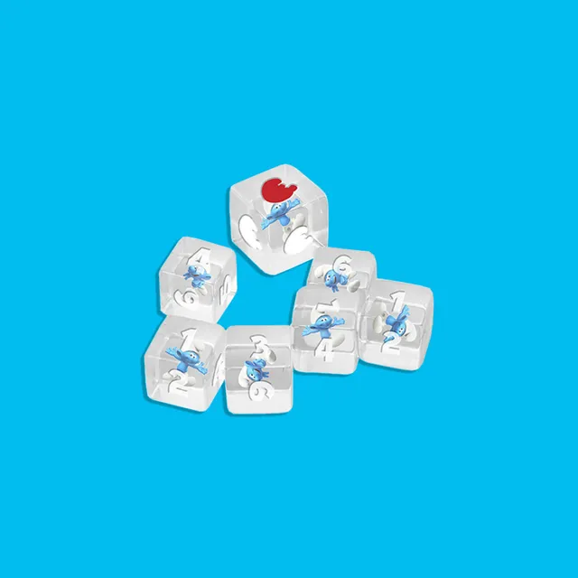 Maestro Media The Smurfs RPG Smurfed Up set dadi resina 16mm