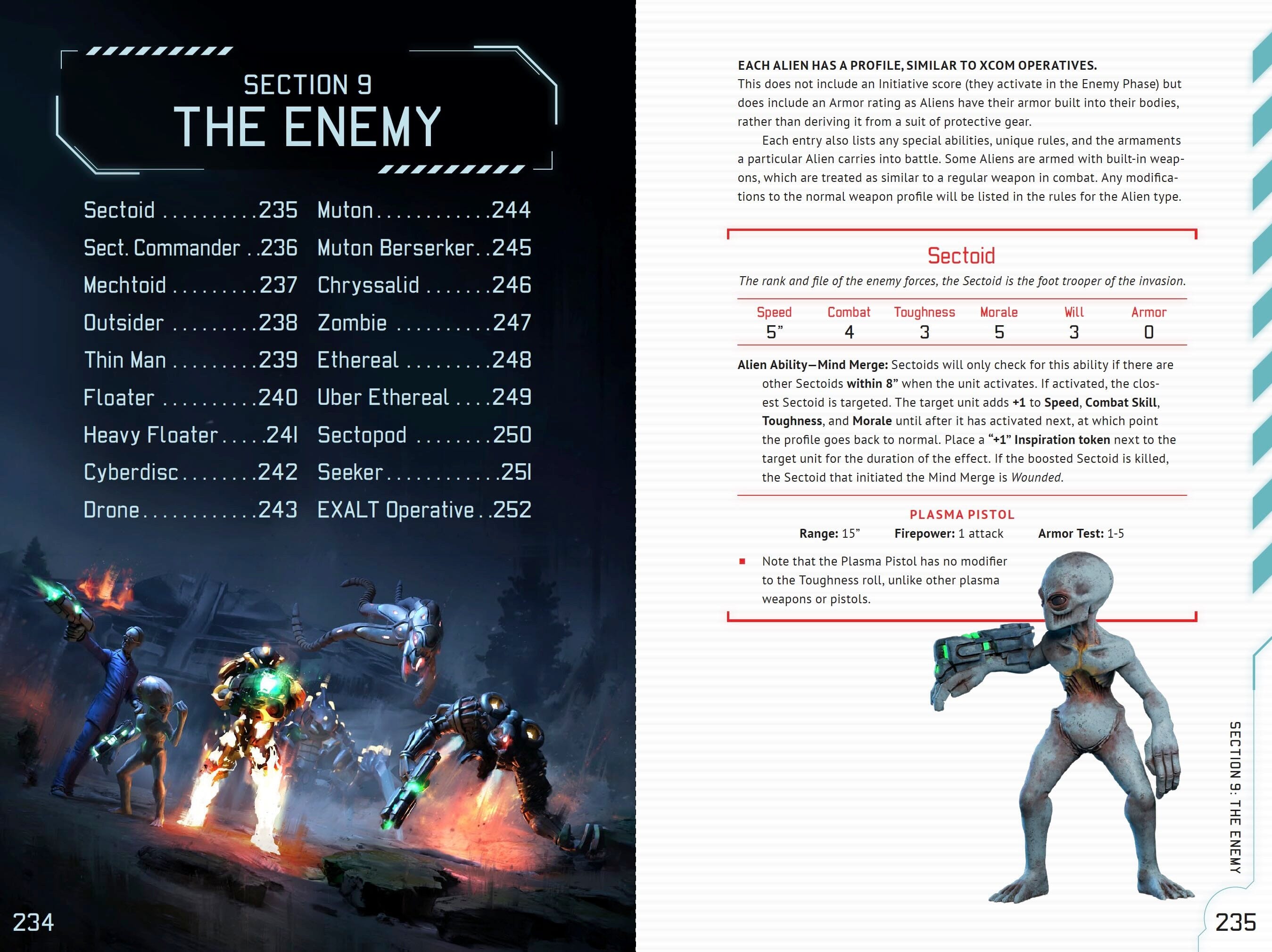 Modiphius XCOM: The Miniatures Game Manuale Base 280 Pagine