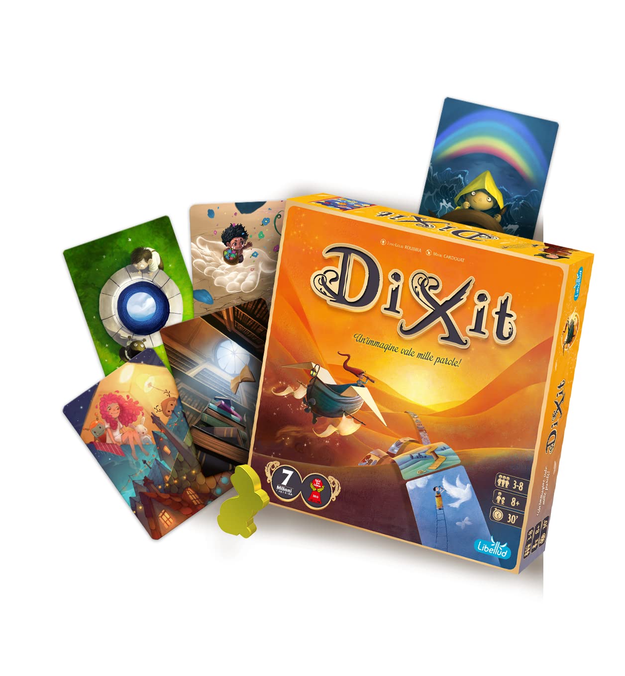 Asmodee Dixit Gioco da Tavolo Base 3-8 Giocatori
