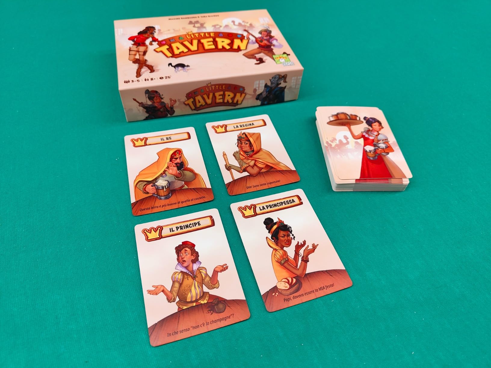 Asmodee Little Tavern gioco da tavolo italiano 3-5 giocatori