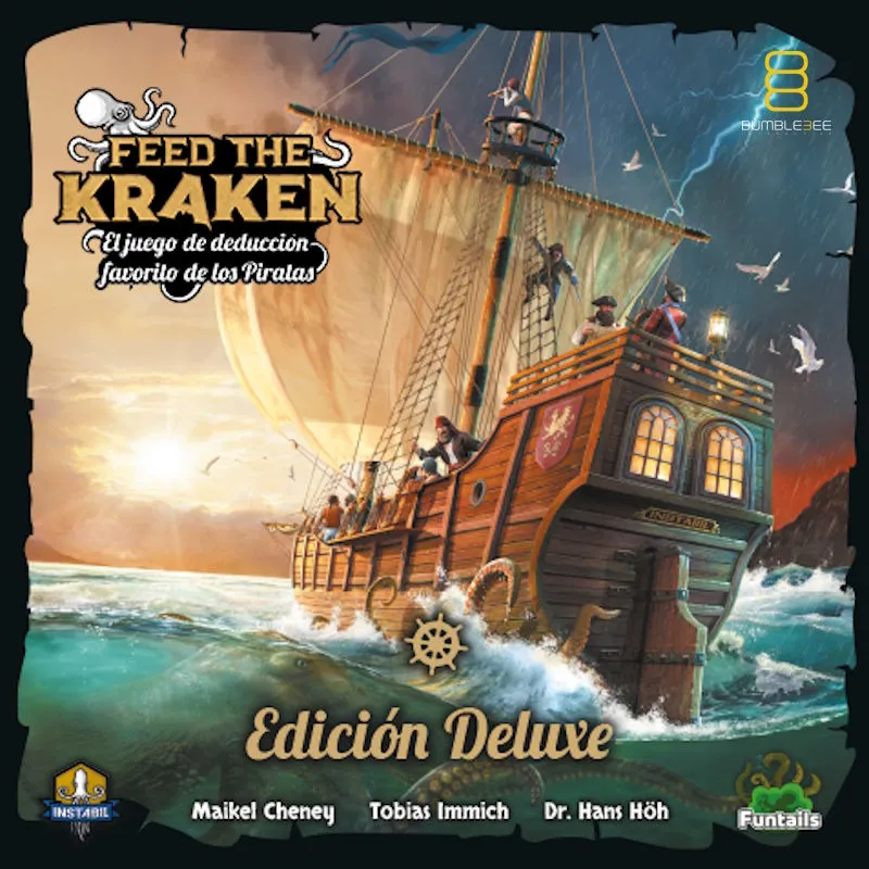Feed the Kraken Edizione Deluxe gioco deduzione ruoli nascosti