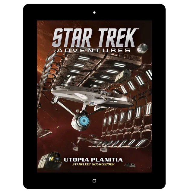 Modiphius Star Trek Adventures Utopia Planitia manuale PDF flotta