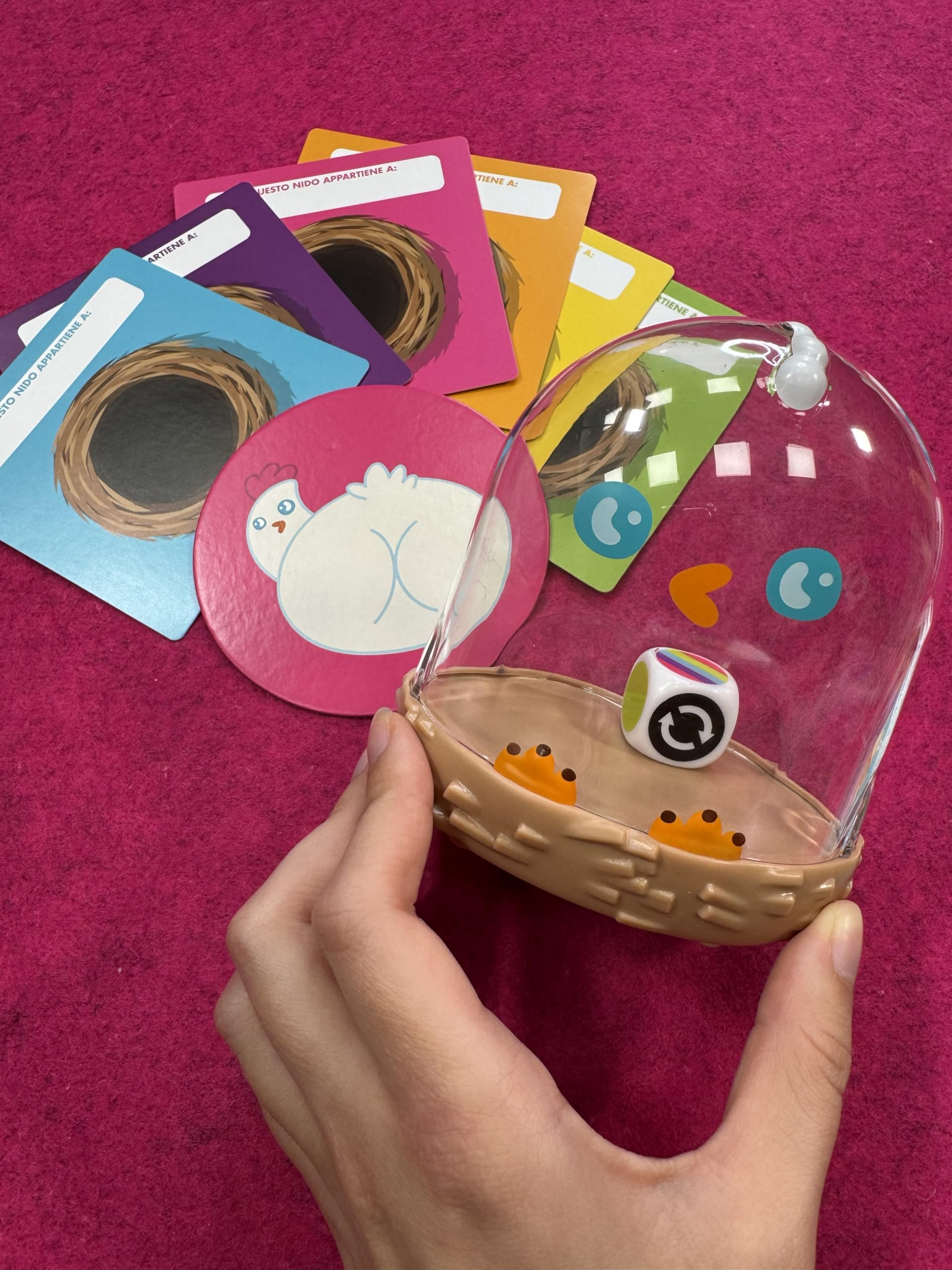 Asmodee Polletto Culetto gioco bambini 2-6 giocatori 4+ anni