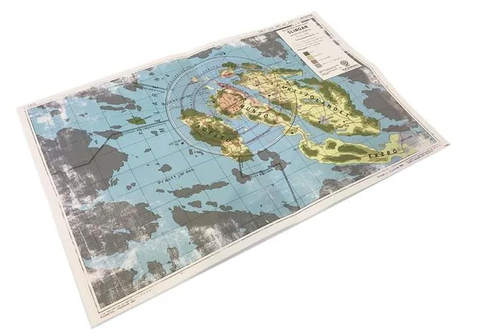 Free League Tales from the Loop Map mappa 538x395 mm