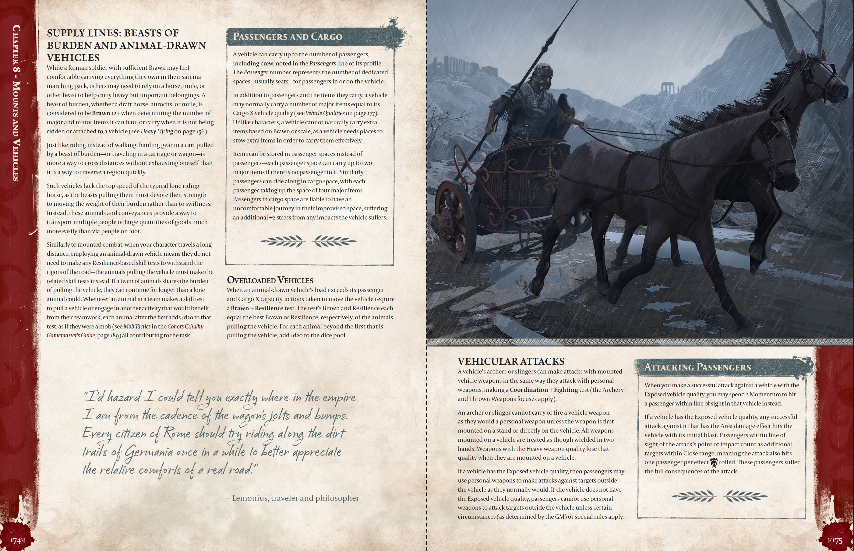 Modiphius Cohors Cthulhu RPG Player's Guide manuale 224 pagine