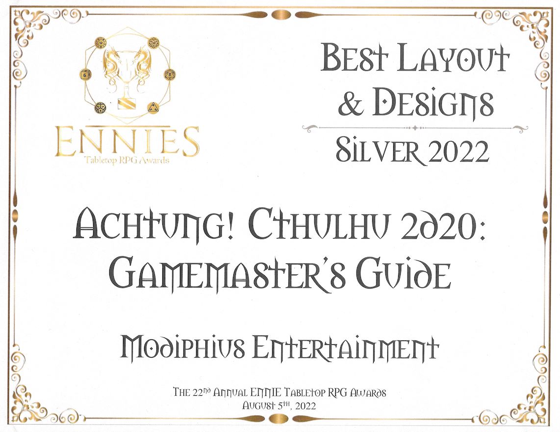 Modiphius Achtung! Cthulhu Black Sun Exarch Manuale Collector's